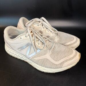 New Balance Fresh Foam Zante Women's Running Shoes‎ Beige Silver Size 8.5